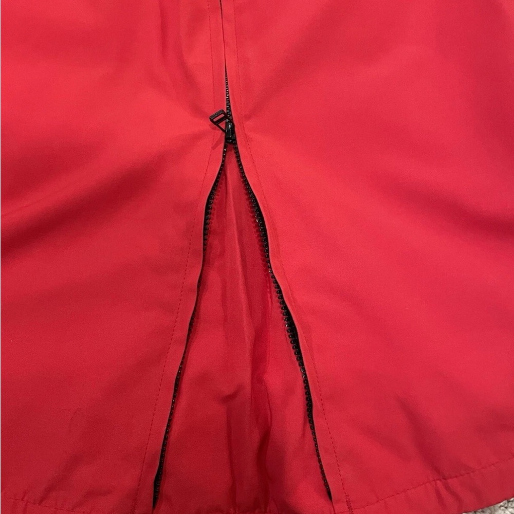 Canada Goose  Red Parka with Fur Trim - Picture 5 of 11